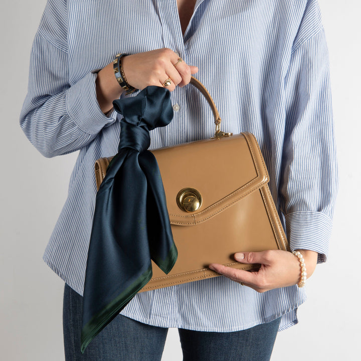Veske Skinn Bella Beige