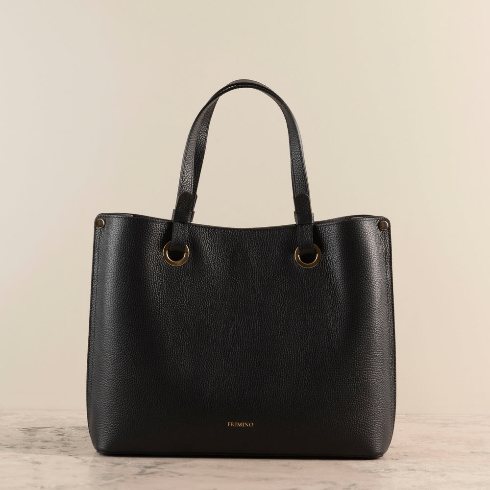 Veske Skinn Bianca Work Black