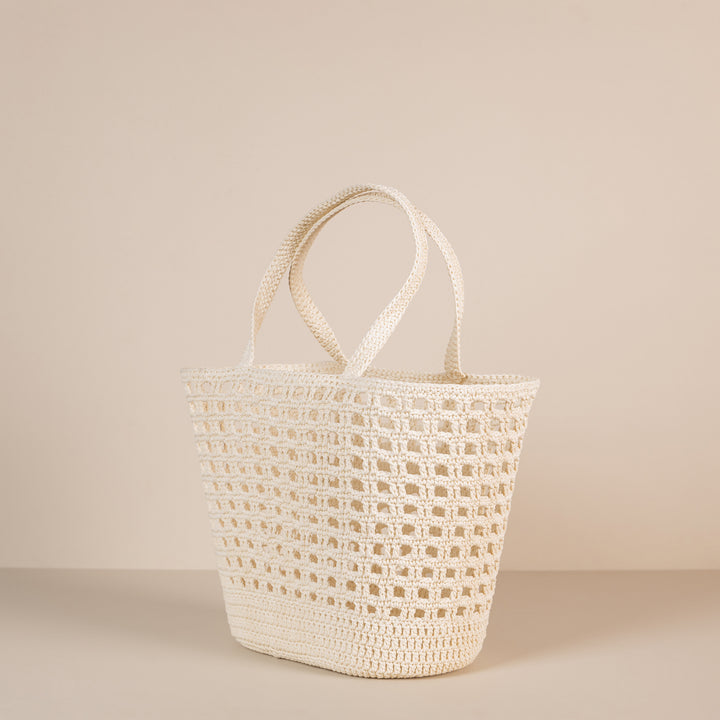 Veske Ellie Shopper Off White