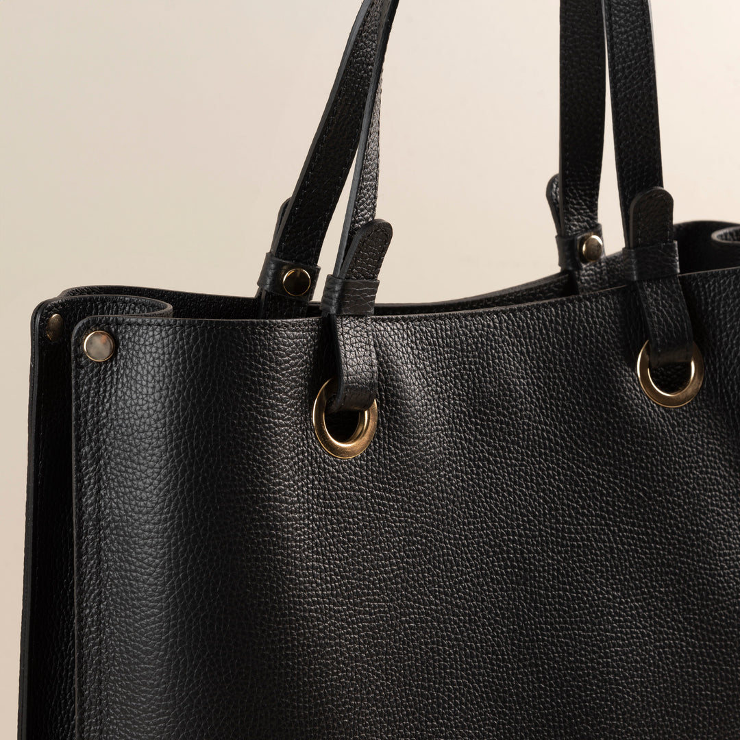 Veske Skinn Bianca Work Black