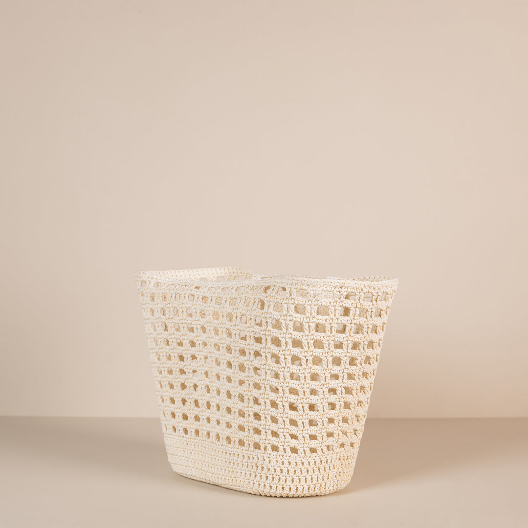 Veske Ellie Shopper Off White