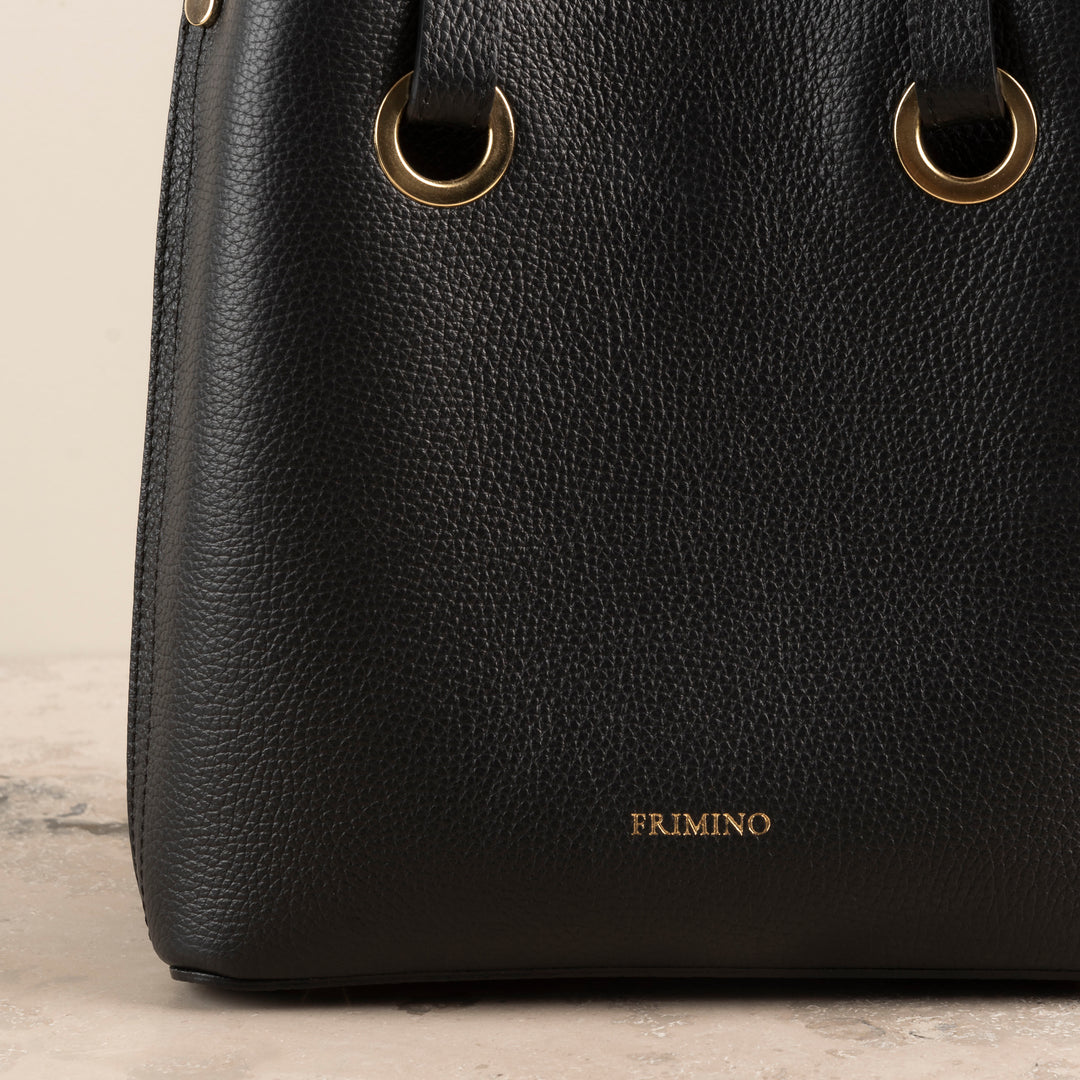 Veske Skinn Bianca Black