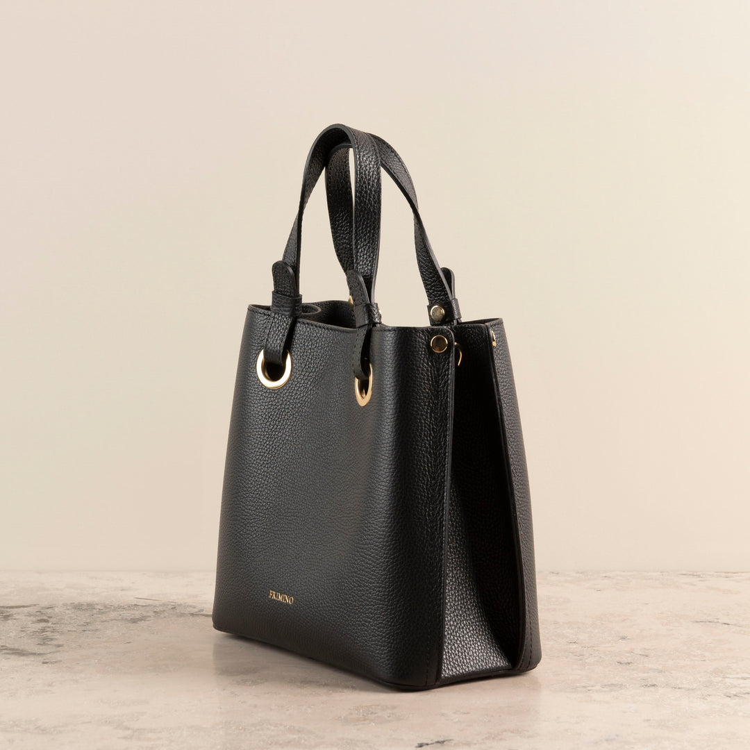Veske Skinn Bianca Black