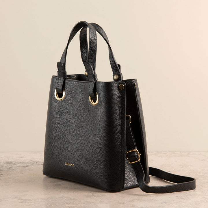 Veske Skinn Bianca Black