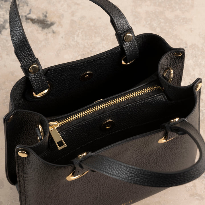 Veske Skinn Bianca Black
