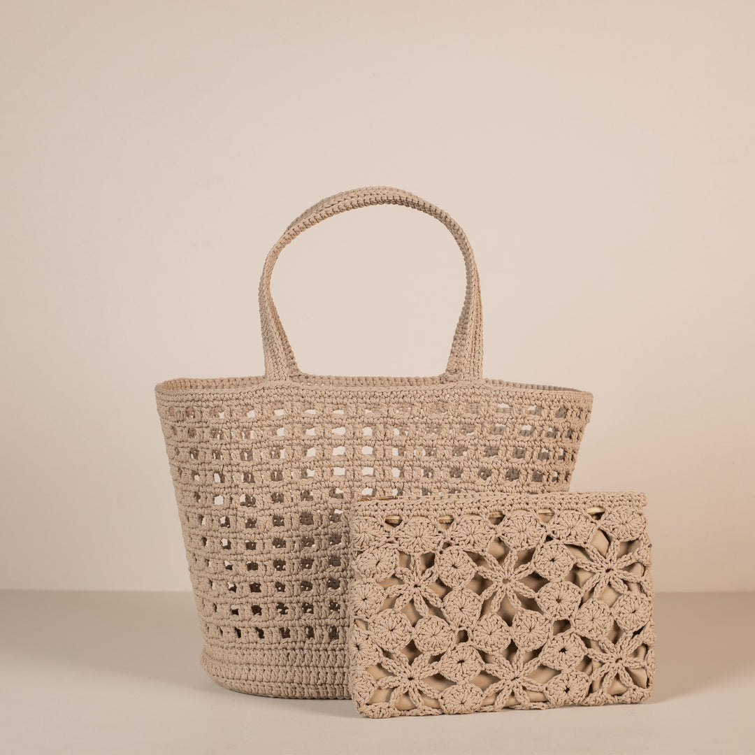 Veske Ellie Shopper Taupe