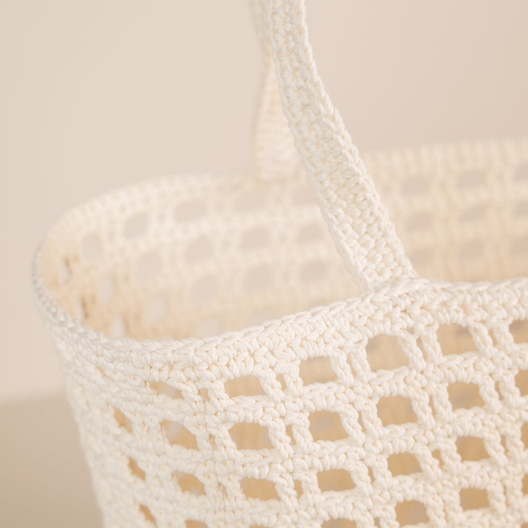 Veske Ellie Shopper Off White
