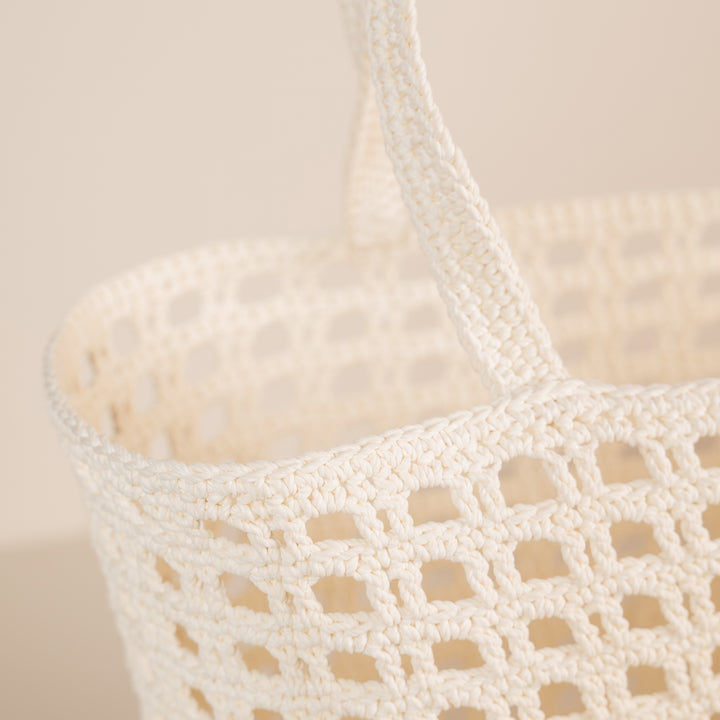 Veske Ellie Shopper Off White