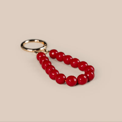 Bag Charm Naia Red