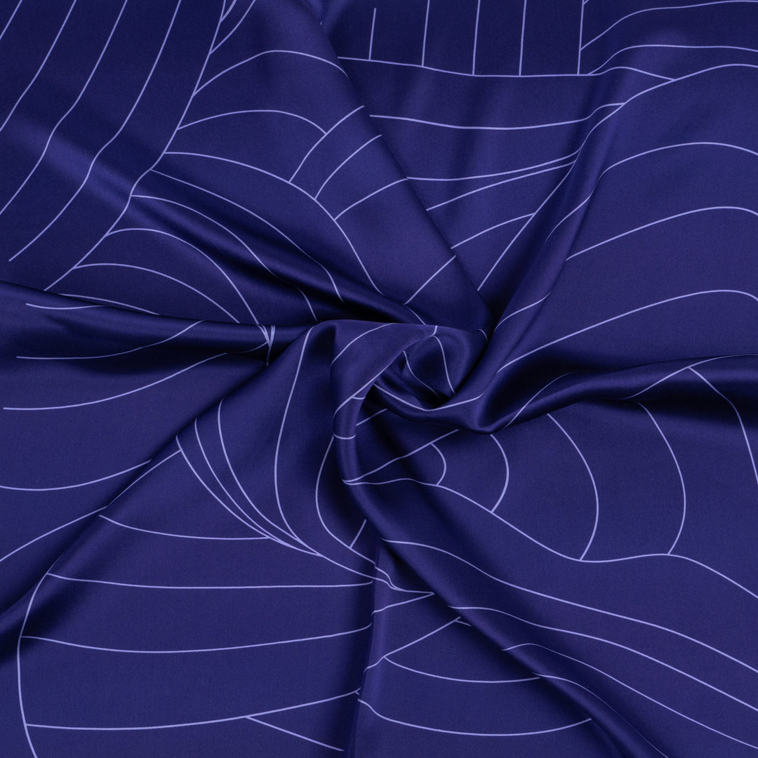 Silkeskjerf Palma Purple