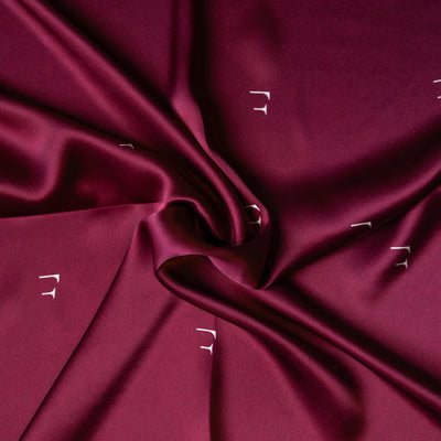 Silkeskjerf Paris Burgundy